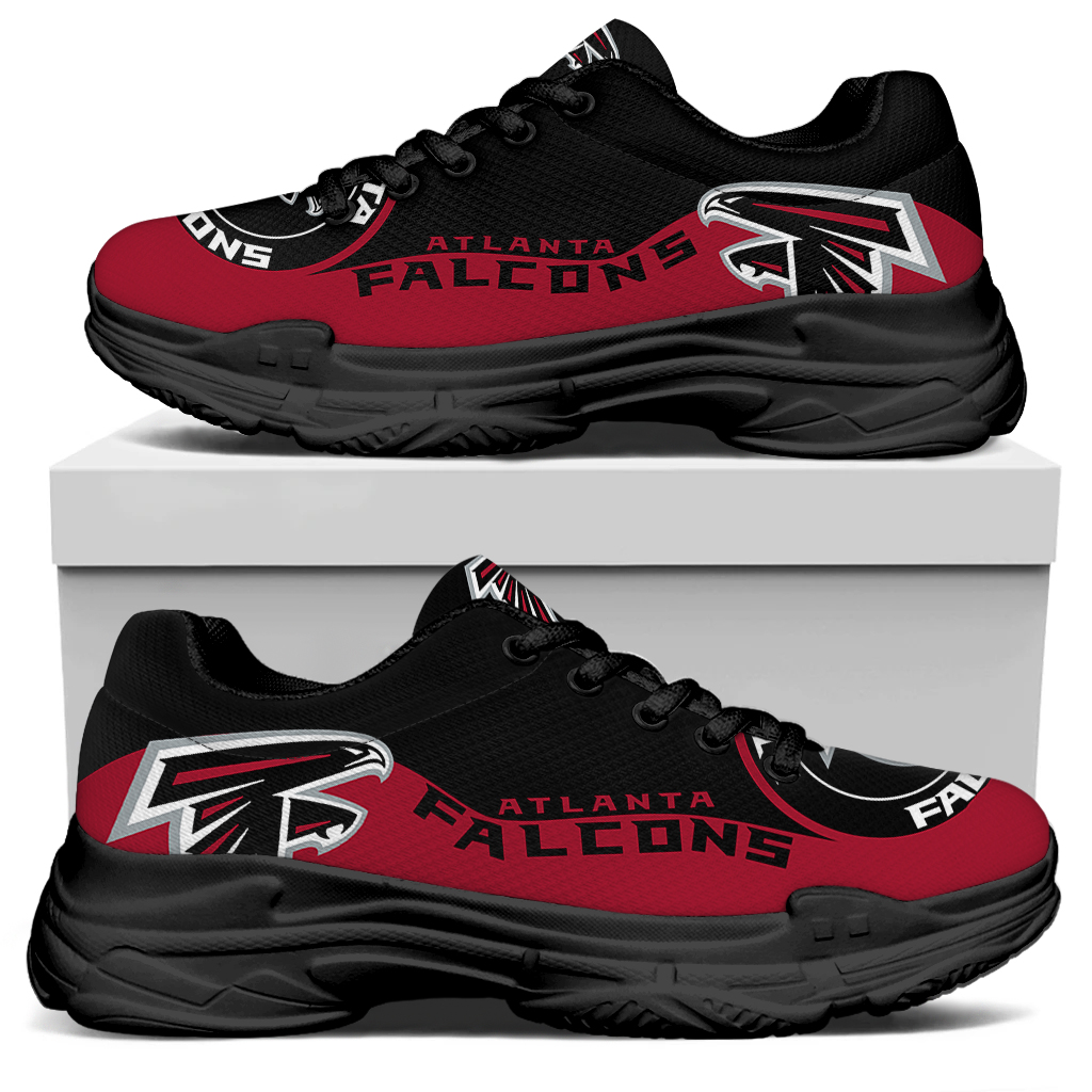 Men's Atlanta Falcons Edition Chunky Sneakers With Line 001